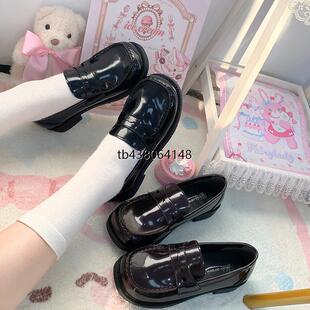 B品 可爱lolita低跟原创基础款软妹玛丽珍鞋