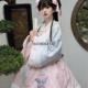 龙年新年衣服粉色中华风lolita洛丽塔少女op蓬蓬公主裙国风秋冬款