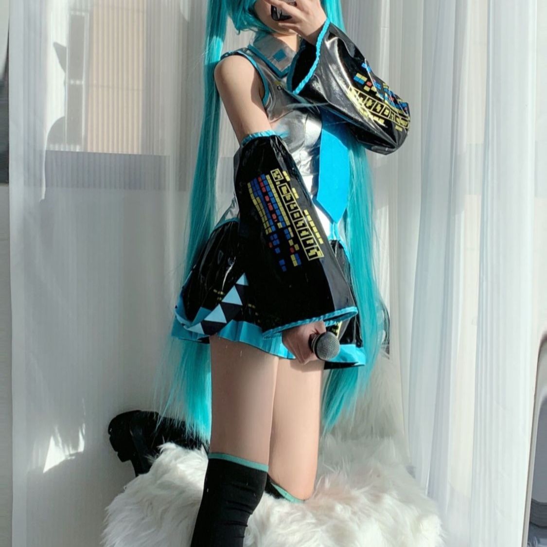 初音未来cos服MIKU公式服
