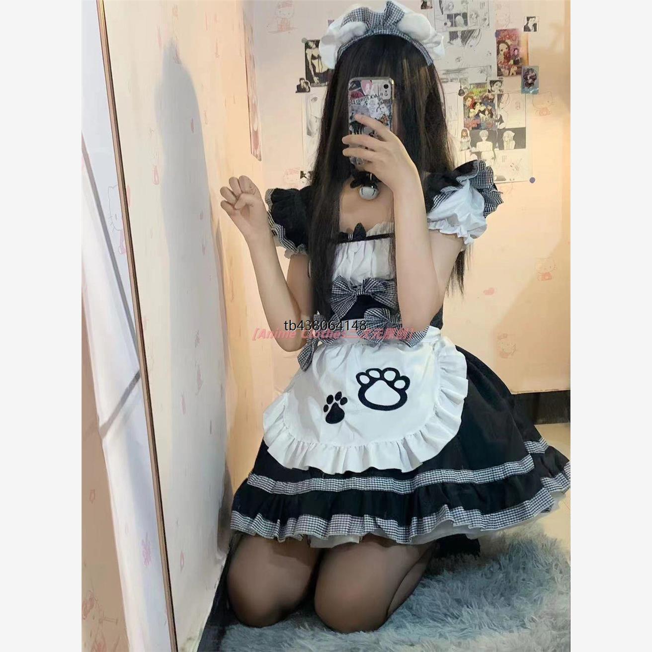 女仆装cos可爱女佣软妹猫