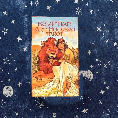 塔罗牌塔luo牌新艺术埃及卡牌Egyptian Art Nouveau Tarot