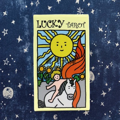 塔罗牌塔luo牌Lucky幸运塔罗牌78张经典韦特体系
