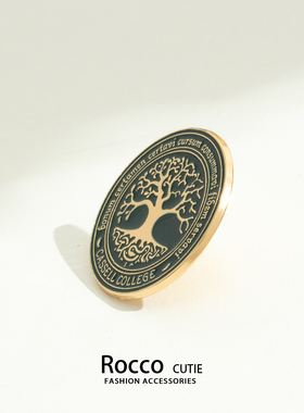 小说周边世界树胸针金属徽章纪念品勋章衣服书包包别针装饰配饰品