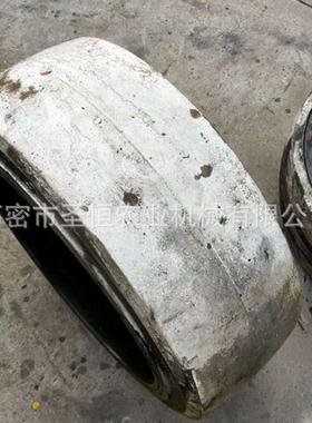 压配式实心胎卡车车轮胎实心胎厂家带轮毂21*8*15车胎