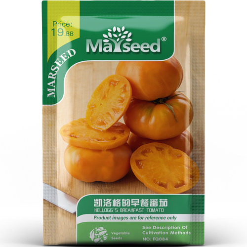 阳光风味凯洛格的早餐番茄清甜醇厚厚实饱满家庭蔬菜种子种苗A258