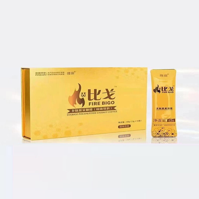 烎比戈能量咖啡牡蛎多肽糖参鹿丁戈双参虫草精片