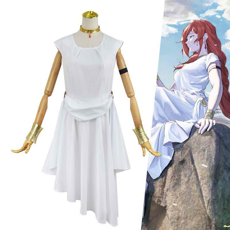 葬送的芙莉莲伏拉梅cos服动漫二次元Cosplay中长款收腰连衣裙子女
