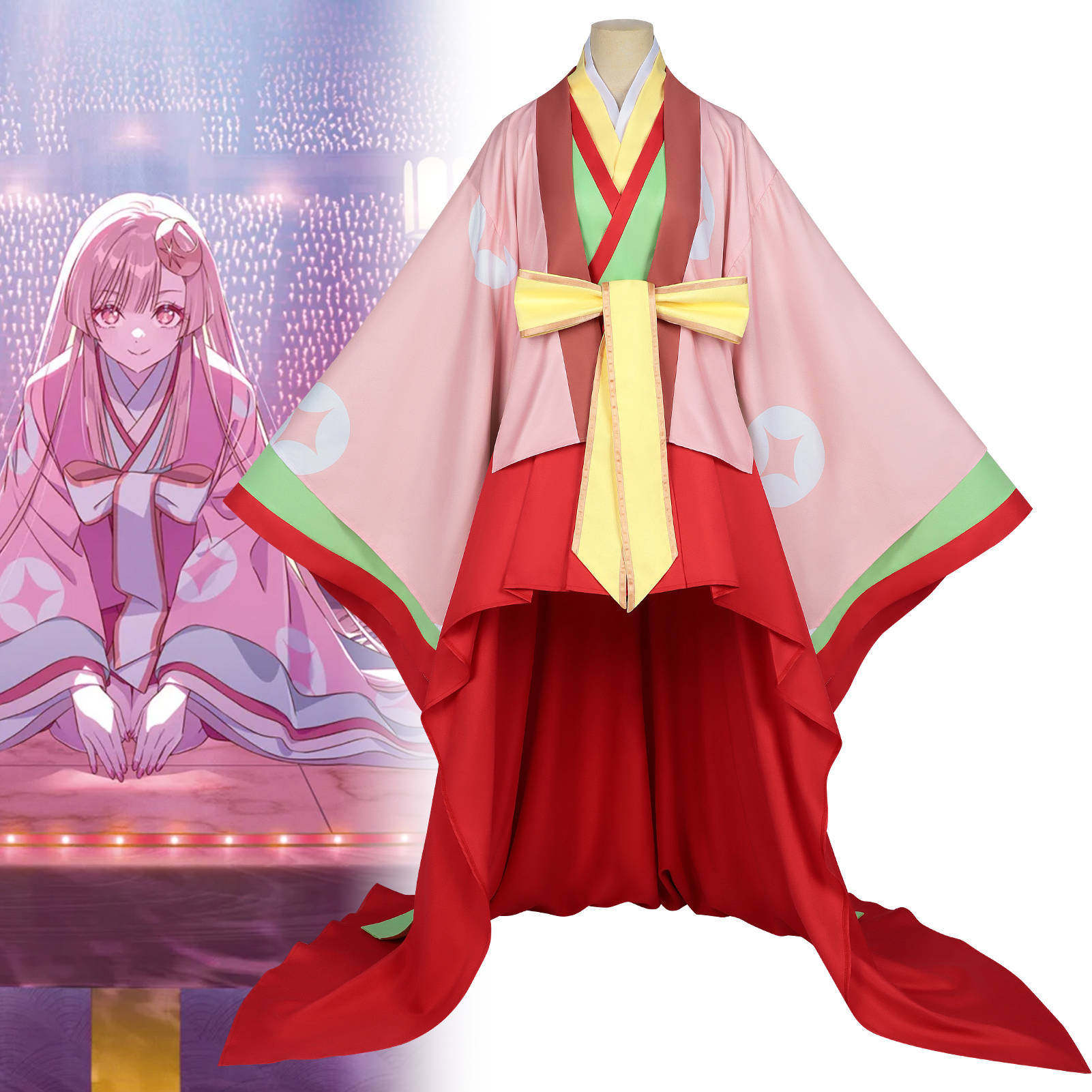 超时空辉夜姬cos服辉夜舞台服月见驹沢雷全套二次元cosplay服