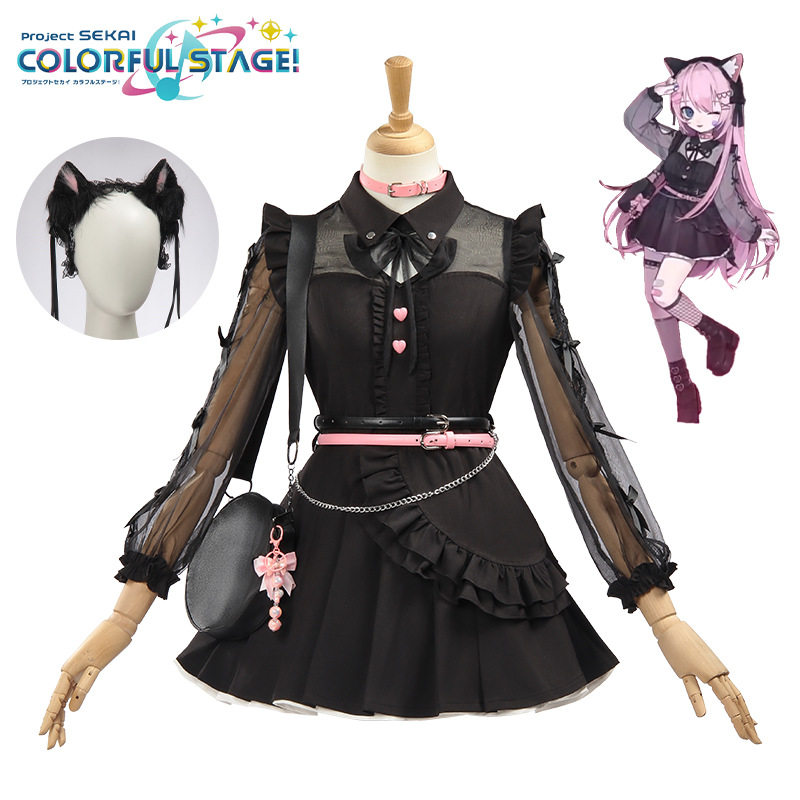 世界计划多彩舞台PJSK世界计划25时巡音流歌宵崎奏cosplay连衣裙