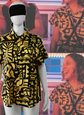 清河怪奇物语Strangestory3Eleven3d印花短袖T恤cosplay女装