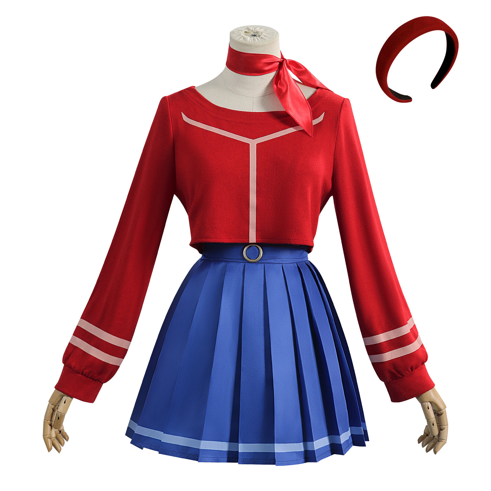 miside米塔cos服赛博女鬼游戏电子女友JK制服套装表演服cosplay服