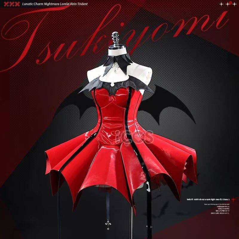 守护甜心恶魔歌呗cos服月咏歌呗cosplay动漫角色扮演二次元连衣裙