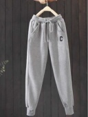 女春秋2026新款 束脚哈伦卫裤 爆款 春季 小个子高腰宽松休闲裤 运动裤