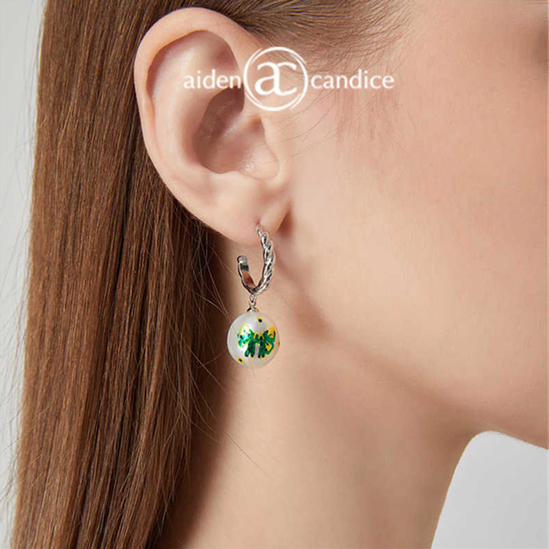 aidencandice爱心蝴蝶结女复古