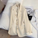西装 设计感小众高级感炸街休闲小西服上衣 外套女2025春秋新款 韩版
