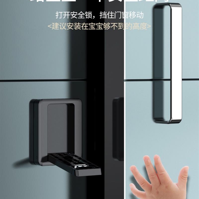 衣柜推拉门锁移扣门卡扣防开玻87KoQrD1璃童防推固定器安厨房儿滑使用感如何?