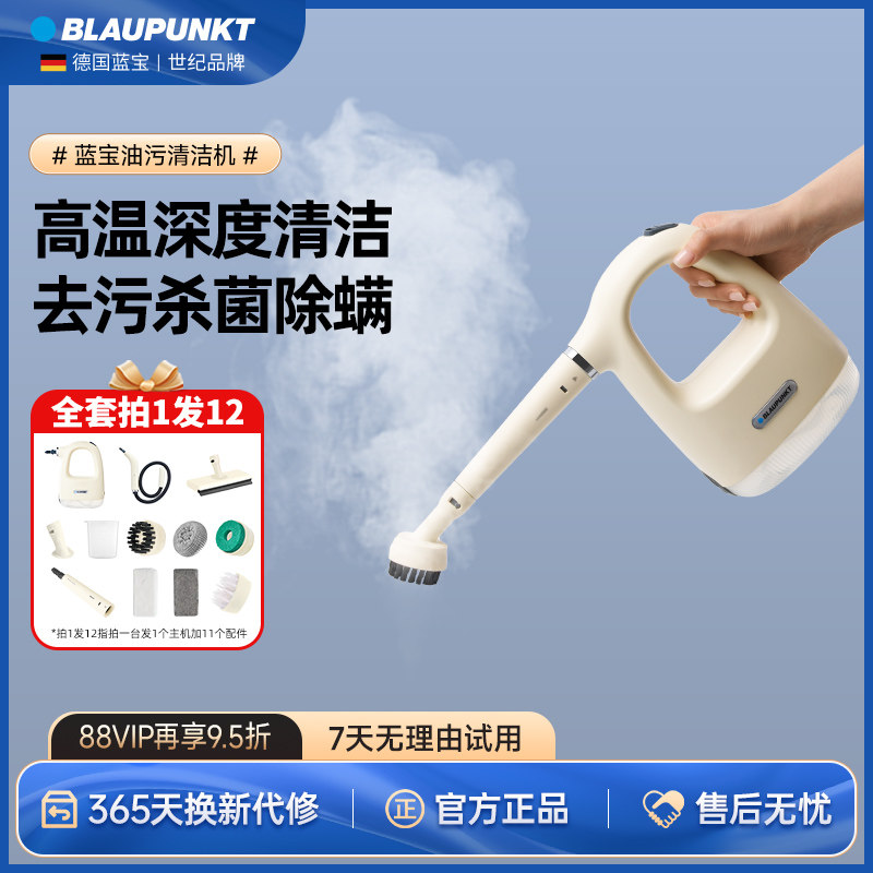 蓝宝高温蒸汽清洁机家用多功能去油污高压消毒厨房空调家电清洗机