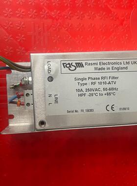 RF 1010-ATV RFI滤波器 单相10A 250VAC Rasmi议价维修