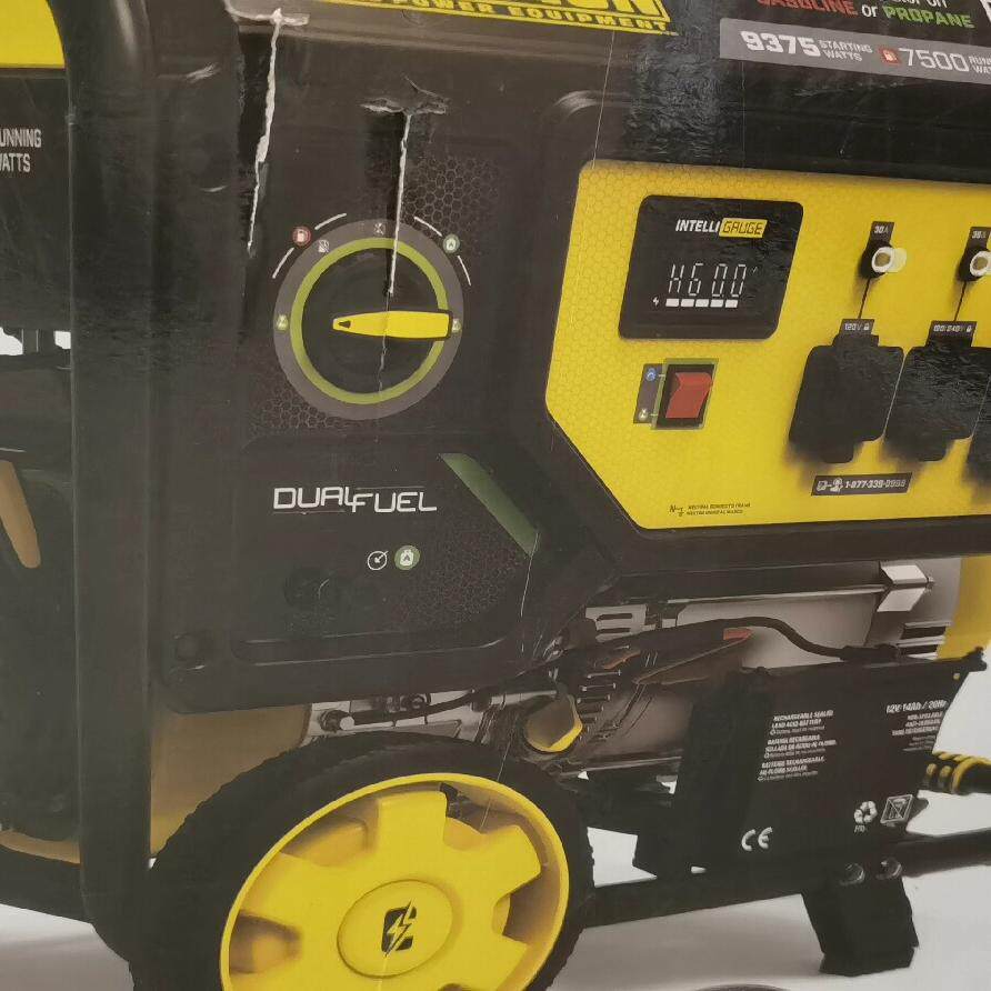 7000W 冠军汽油发电机 双电压输120V-240V 带包装议价维修