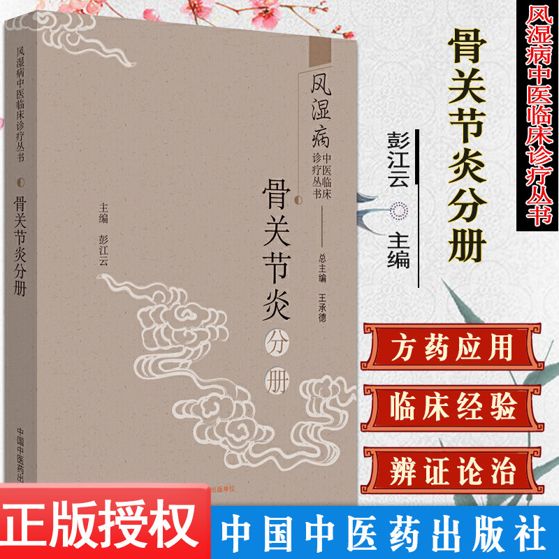 风湿病中医临床诊疗丛书. 骨关节炎分册 王承德 彭江云著 2019年08月出版 9787513255707 中国中医药出版社