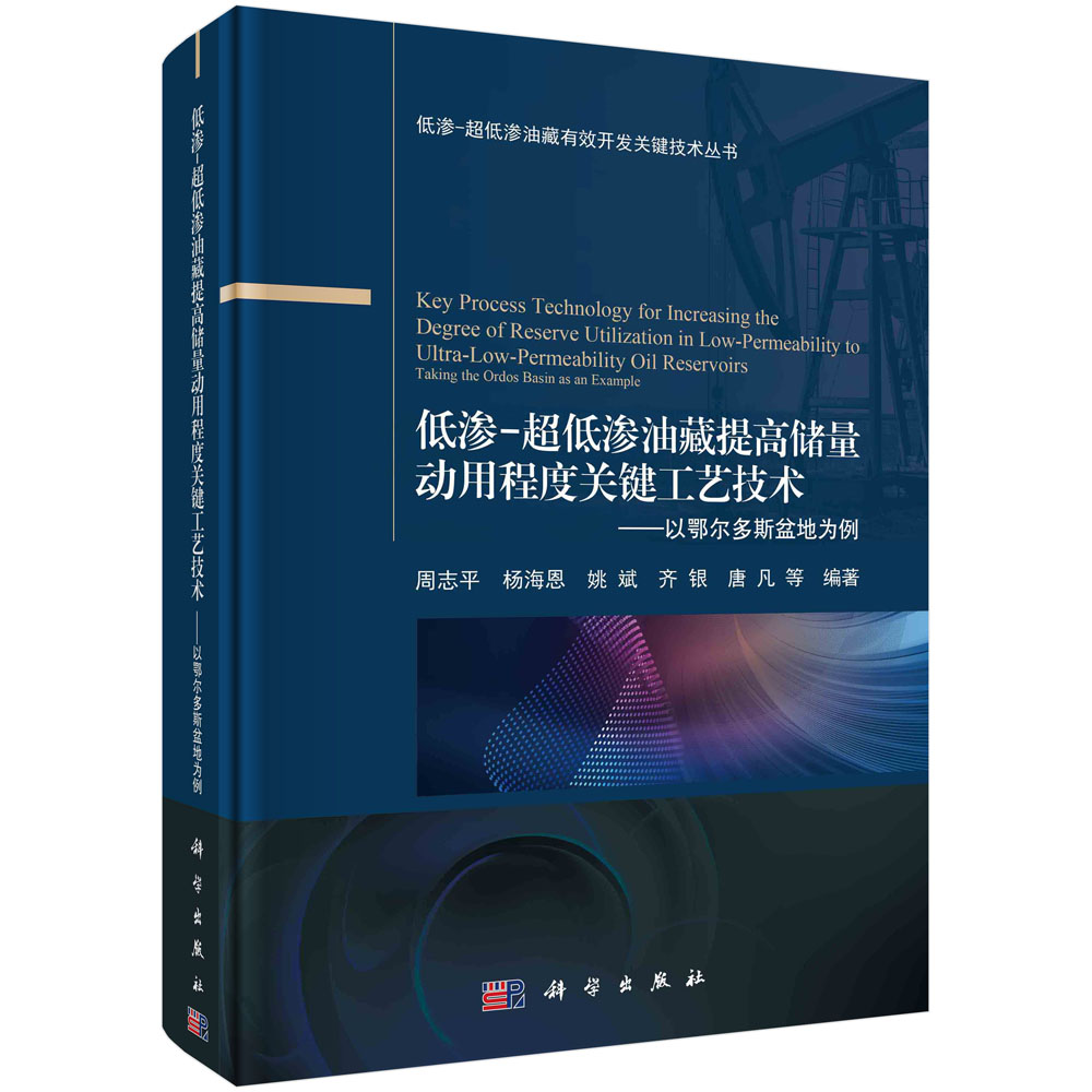正版书籍 低渗-超低渗油藏提高储量动用程度关键工艺技术：以鄂尔多斯盆地为例 周志平等 科学出版社 9787030779755