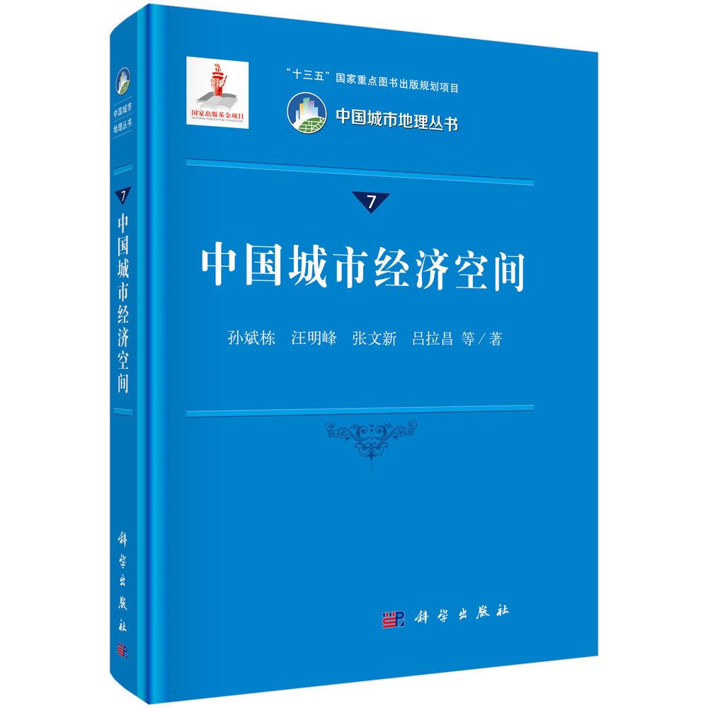 中国城市经济空间 孙斌栋//汪明峰//张文新//吕拉昌|总主编:顾朝林 科学出版社 9787030594051