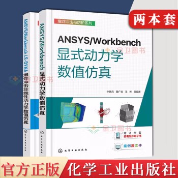 2本 ANSYS/Workbench LS-DYNA爆炸冲击非线性动力学数值仿真+显式动力学数值仿真 卞晓兵 几何建模方式网格划分方法一本通