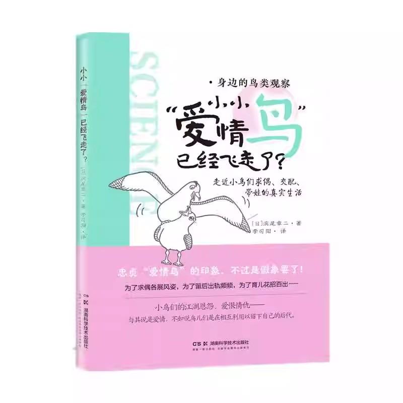 【正版新书】身边的鸟类观察 小小爱情鸟已经飞走了 湖南科学技术出版社 9787571032920