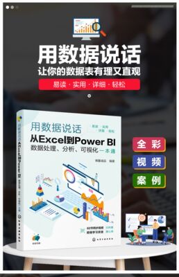 用数据说话 从Excel到Power BI数据处理 分析 可视化一本通 Excel+Power BI联合 轻松搞定数据分析 Excel及PowerBI入门参考书籍