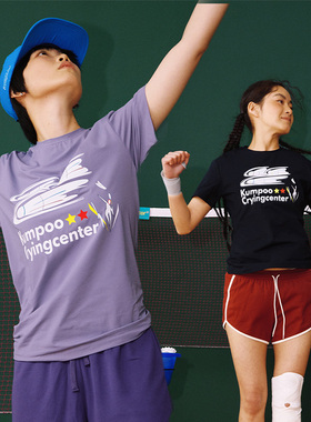 薰风羽毛球潮流服装哭喊系列联名款运动短袖T恤休闲女款ACT251609