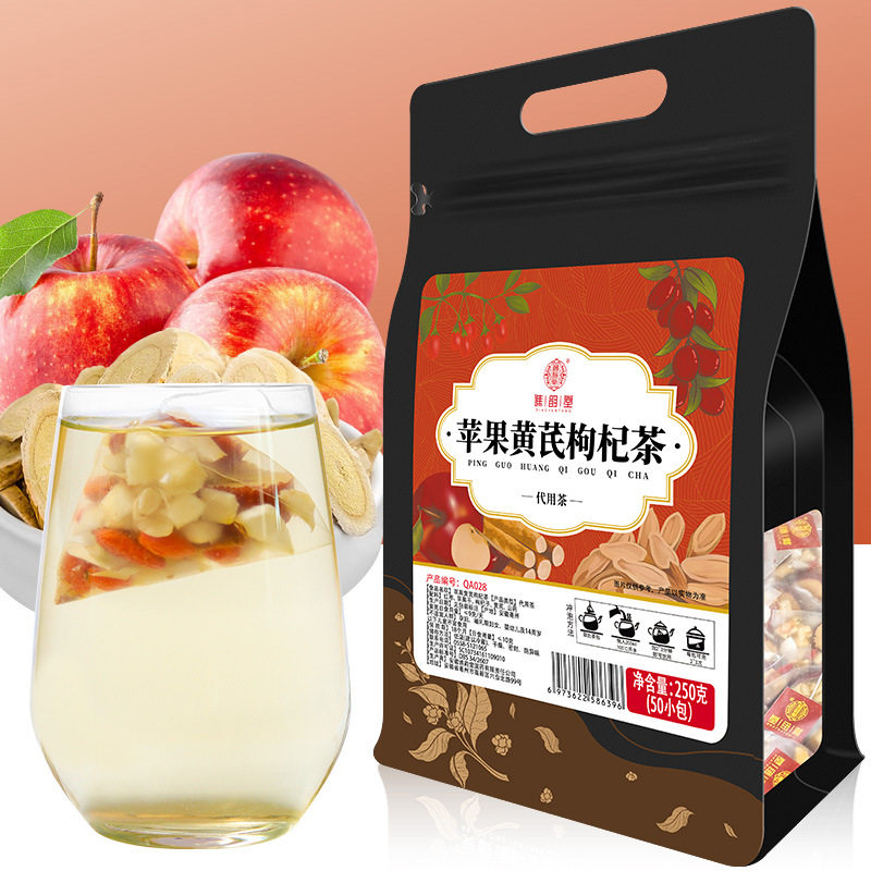 苹果黄芪枸杞茶250克袋