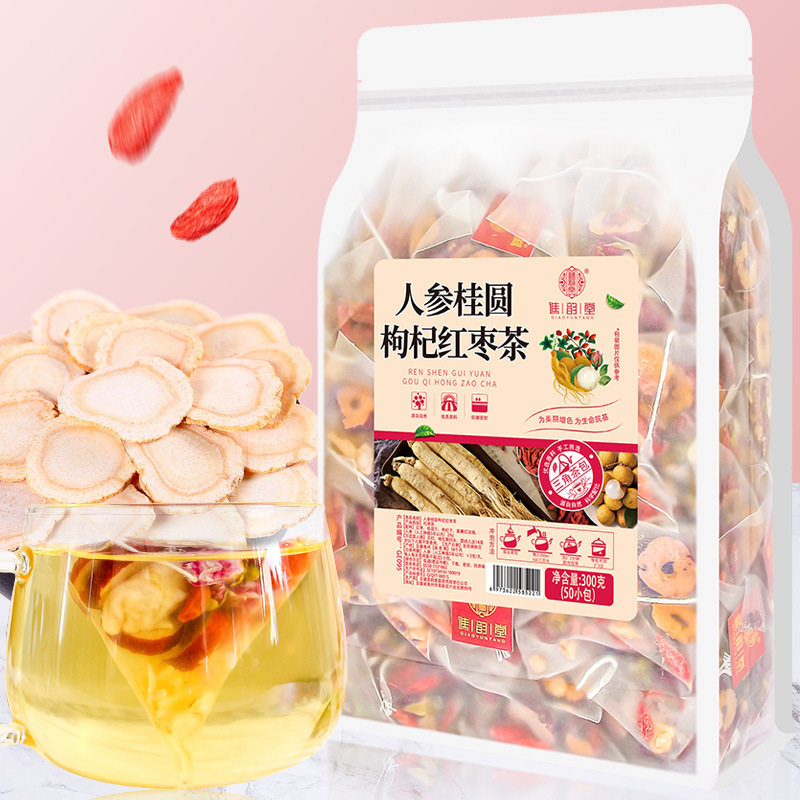 人参桂圆枸杞红枣茶300g/袋