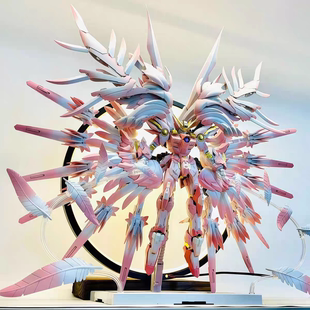 高达国产拼装模型男生桌面摆件红异端三国吕布白起敖丙玩具随机发