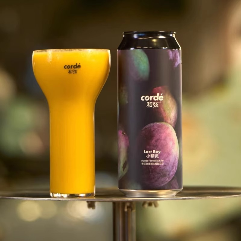 Corde和弦啤酒精酿 绿光3.0四倍干投浑浊IPA鲜芒大果泥生椰酸艾尔