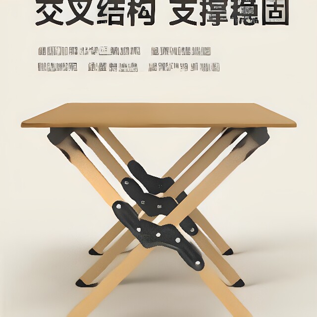 户外折叠桌子铝合金蛋卷桌便携式露营桌椅野餐摆摊桌子野营用品