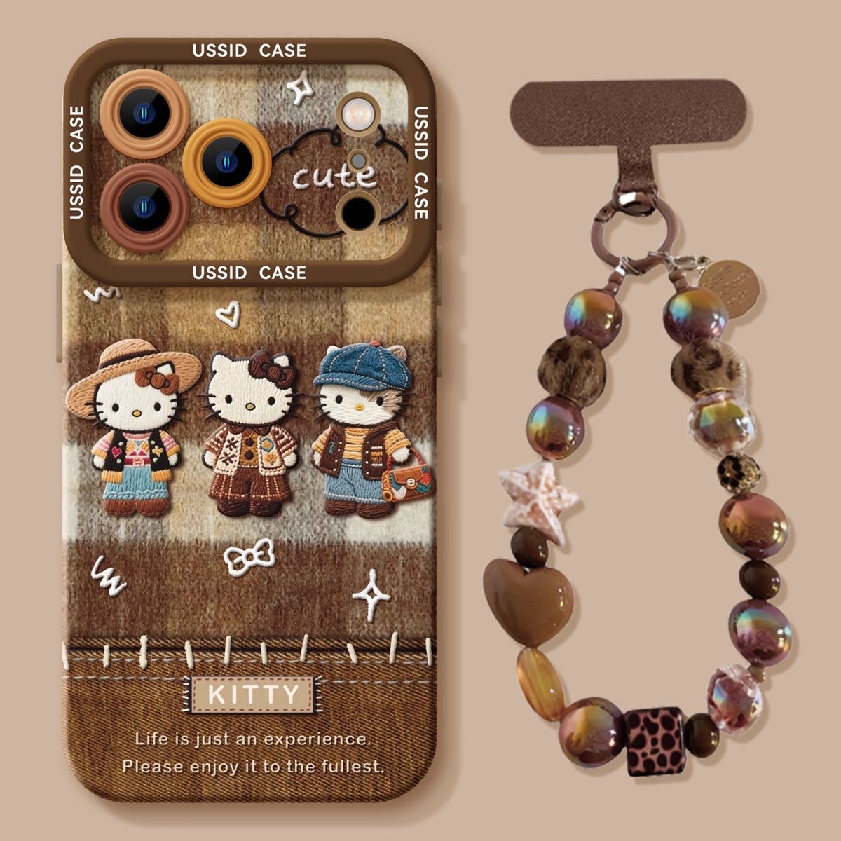 秋冬凯蒂猫适用苹果16手机壳