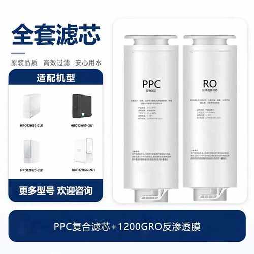 适配海尔净水器滤芯6H98-2平替PPC复合/HRO4H79-2U1/RO反渗透滤芯