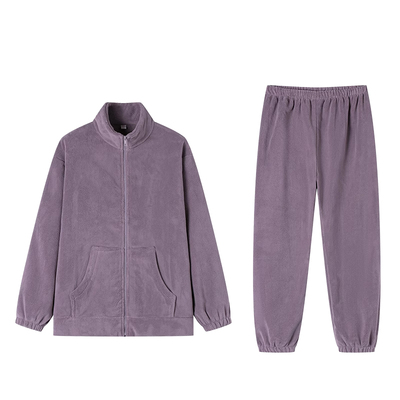 运动可外穿家居服彩蜡加厚睡衣