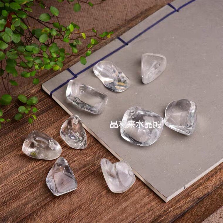 天然水晶白晶大块雕刻料透明水晶毛料摆件矿物教学标本扩香石包邮