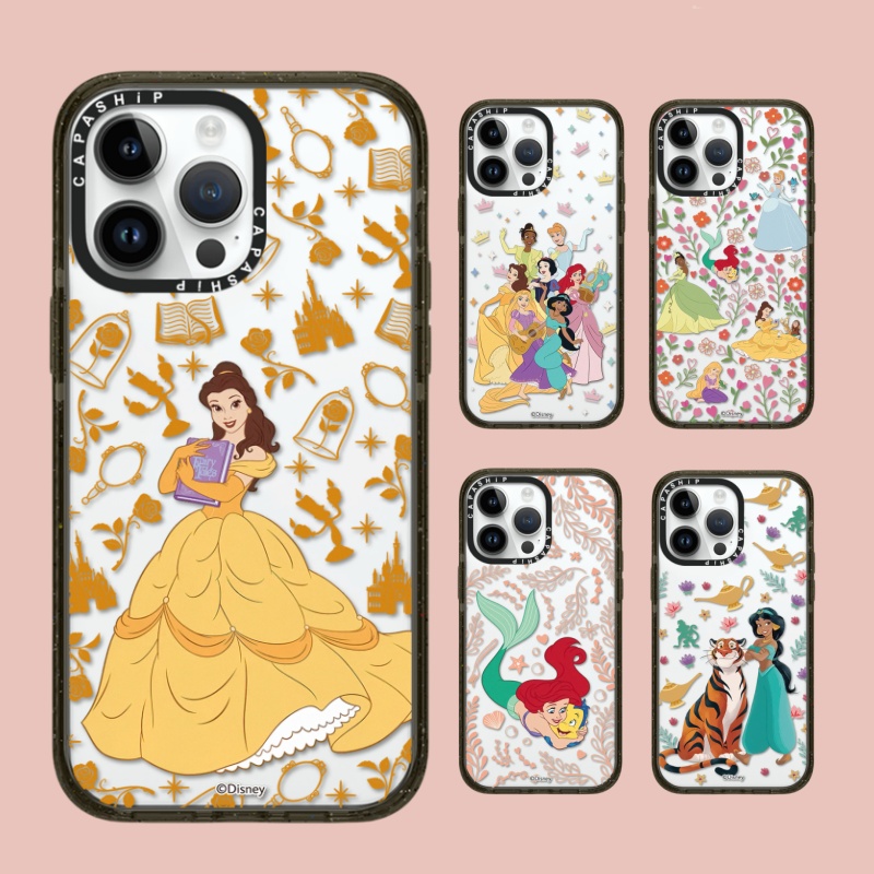 CASE适用苹果15iPhone14plus16ti亚克力13promax17磁吸Magsafe美人鱼公主手机壳12防摔11新款高级感保护套