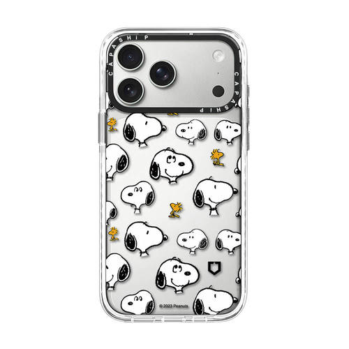适用苹果15iPhone14plus16亚克力白边13promax17磁吸Magsafe可爱史努比手机壳12防摔11新款高级感保护套