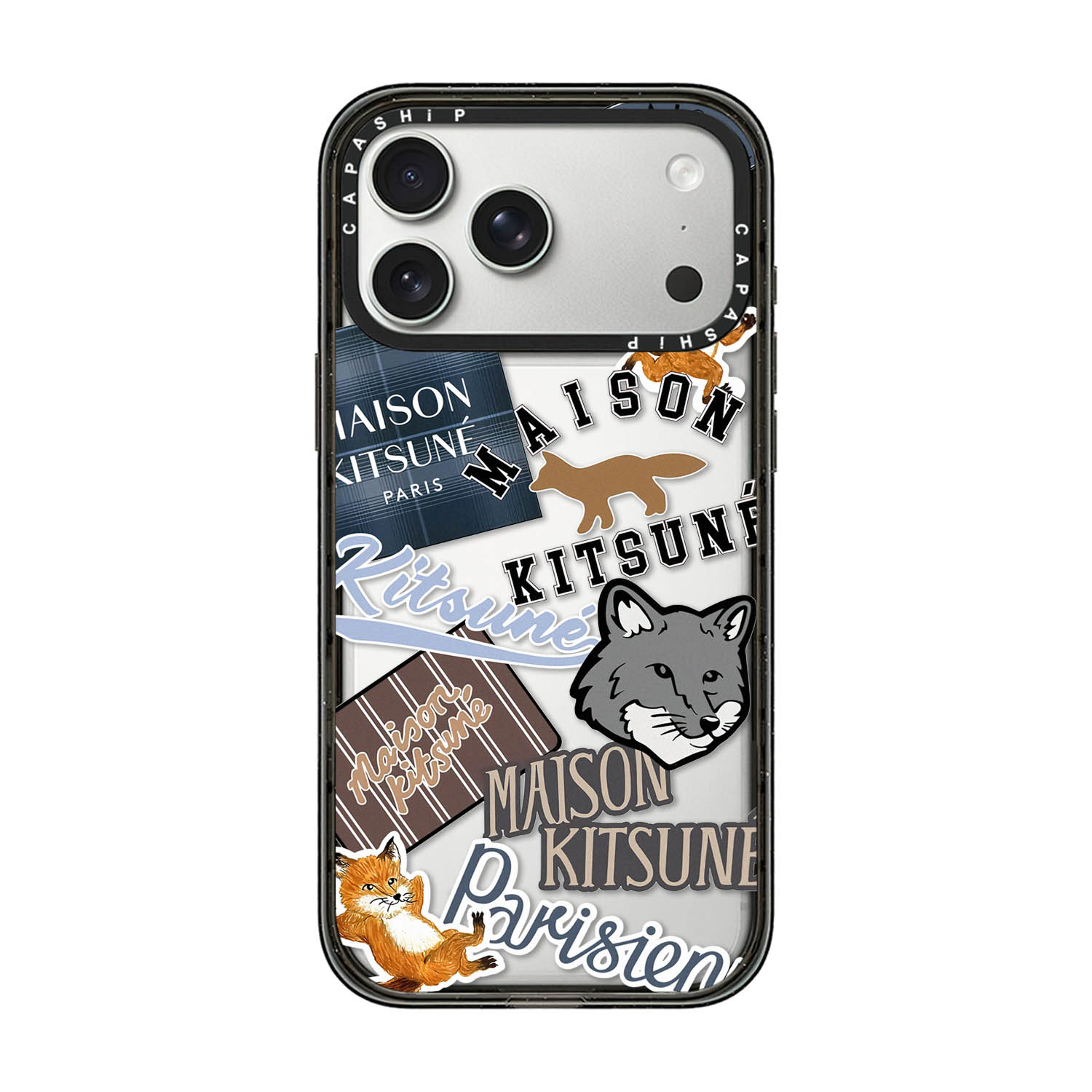 CASE适用苹果15iPhone14plus16亚克力13promax17磁吸Magsafe个性巴黎狐狸手机壳12防摔11新款高级感ti保护套