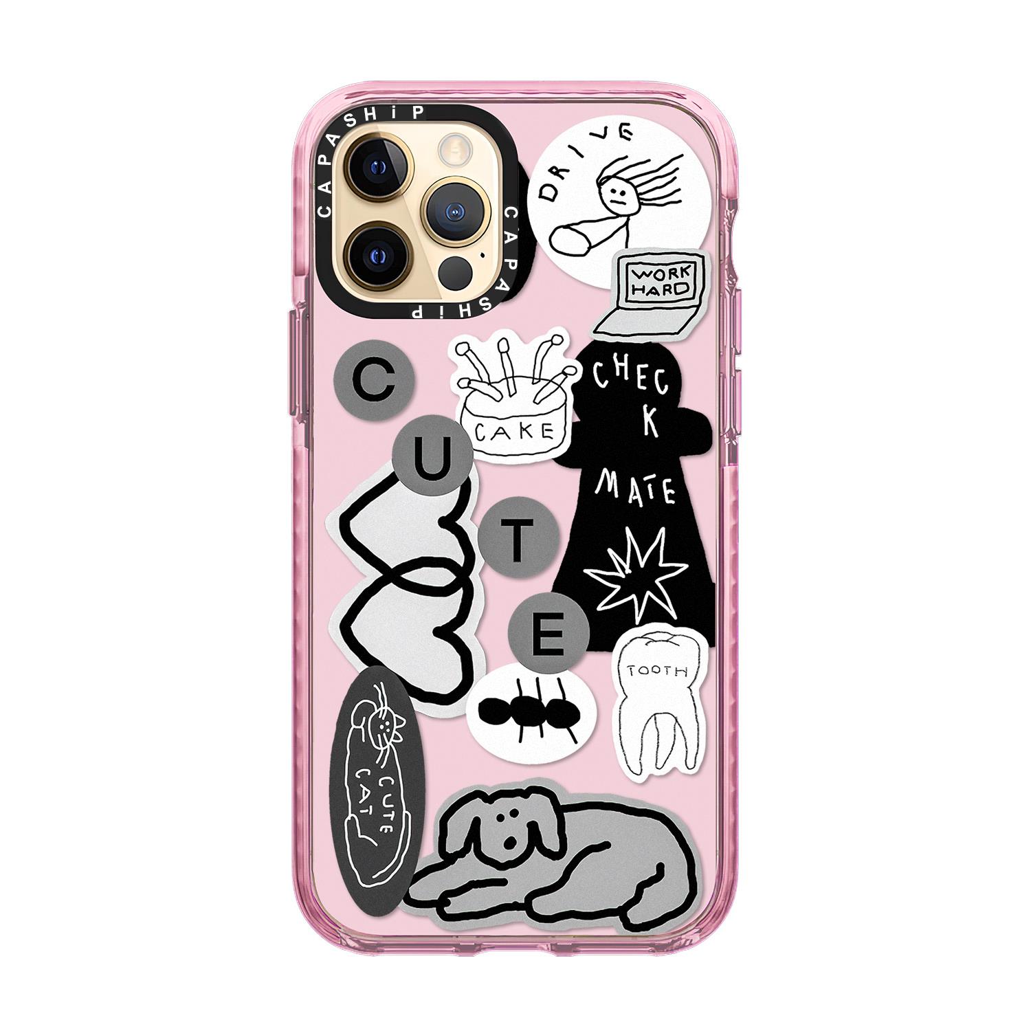 CASE适用苹果15iPhone14plus16TPU13promax17ABC字母艺术手机壳12防摔11新款高级感tif保护套