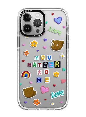 CASE适用苹果15iPhone14plus16亚克力13promax17Magsafe磁吸EmmaKang小熊手机壳12防摔11新款高级感tif保护套