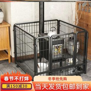 炉子防烫护栏家用室内取暖柴火炉烤火炉围栏宝宝防烫伤保护铁网罩