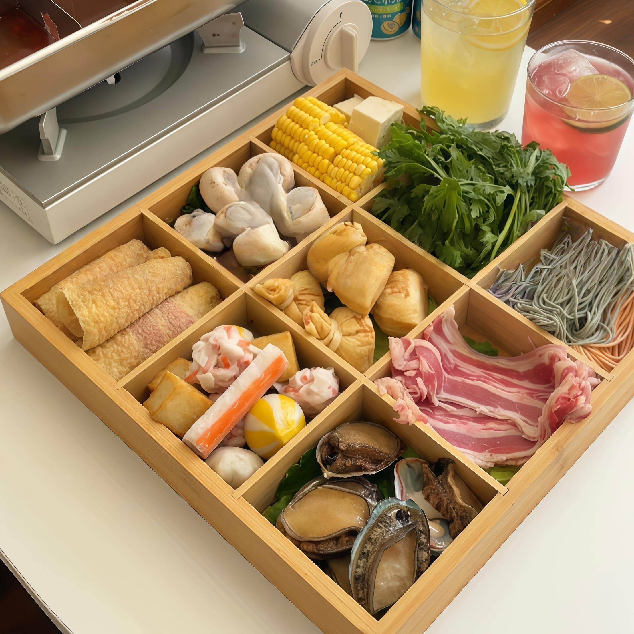 火锅九宫格食材配菜盘家用大容量蔬菜分格拼盘备菜木质托盘置物架,厨房/烹饪用具,配菜/备菜盘,淘宝优惠券,粉丝福利购,淘宝优惠卷