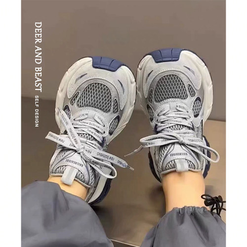 露思同款小怪兽新老爹鞋