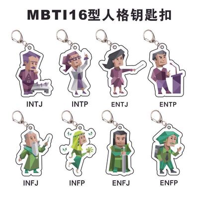 16型人格mbti钥匙扣MBTI抖音小红书同款istj
