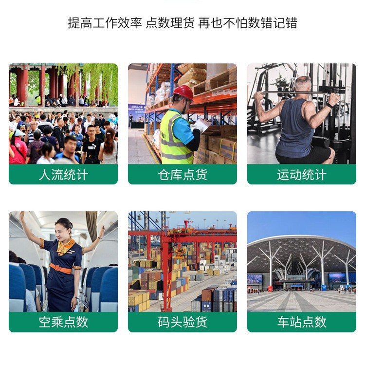 金属空姐计数器手动点数器数客器人流量计数器机械记数神器记次器