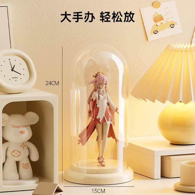 娃娃收纳桶家用桌面透明防尘公仔模型泡泡玛特摆件手办收纳盒,模玩/动漫/周边/娃圈三坑/桌游,手办模型场景道具娃屋,淘宝优惠券,粉丝福利购,淘宝优惠卷